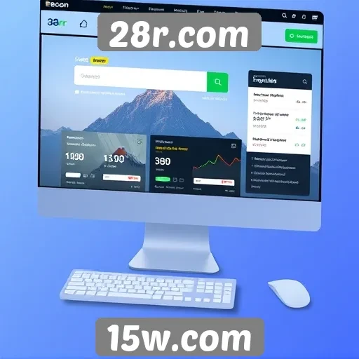 Explorando a interface e usabilidade do 28r.com